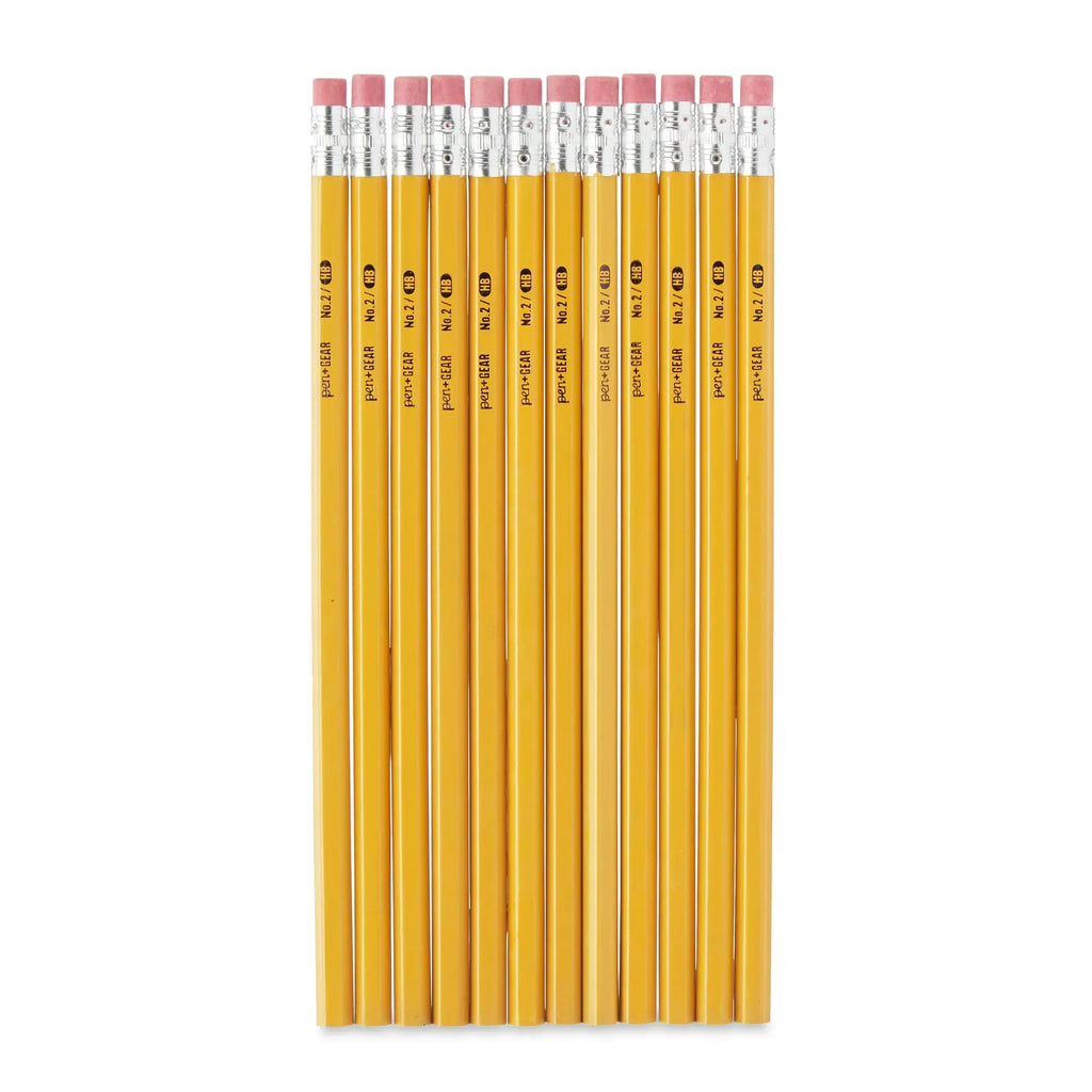 No. 2 Wood Pencils, 12 Count
